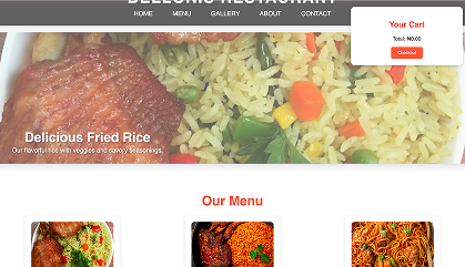 Restaurant Website